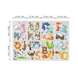 Animal Alphabet ABC Wall Decals