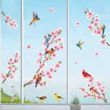 Cherry Blossom Branch Window Decals