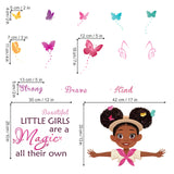 Black Girl Inspirational Quote Wall Decals