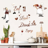 Chef Kitchen Wall Decals
