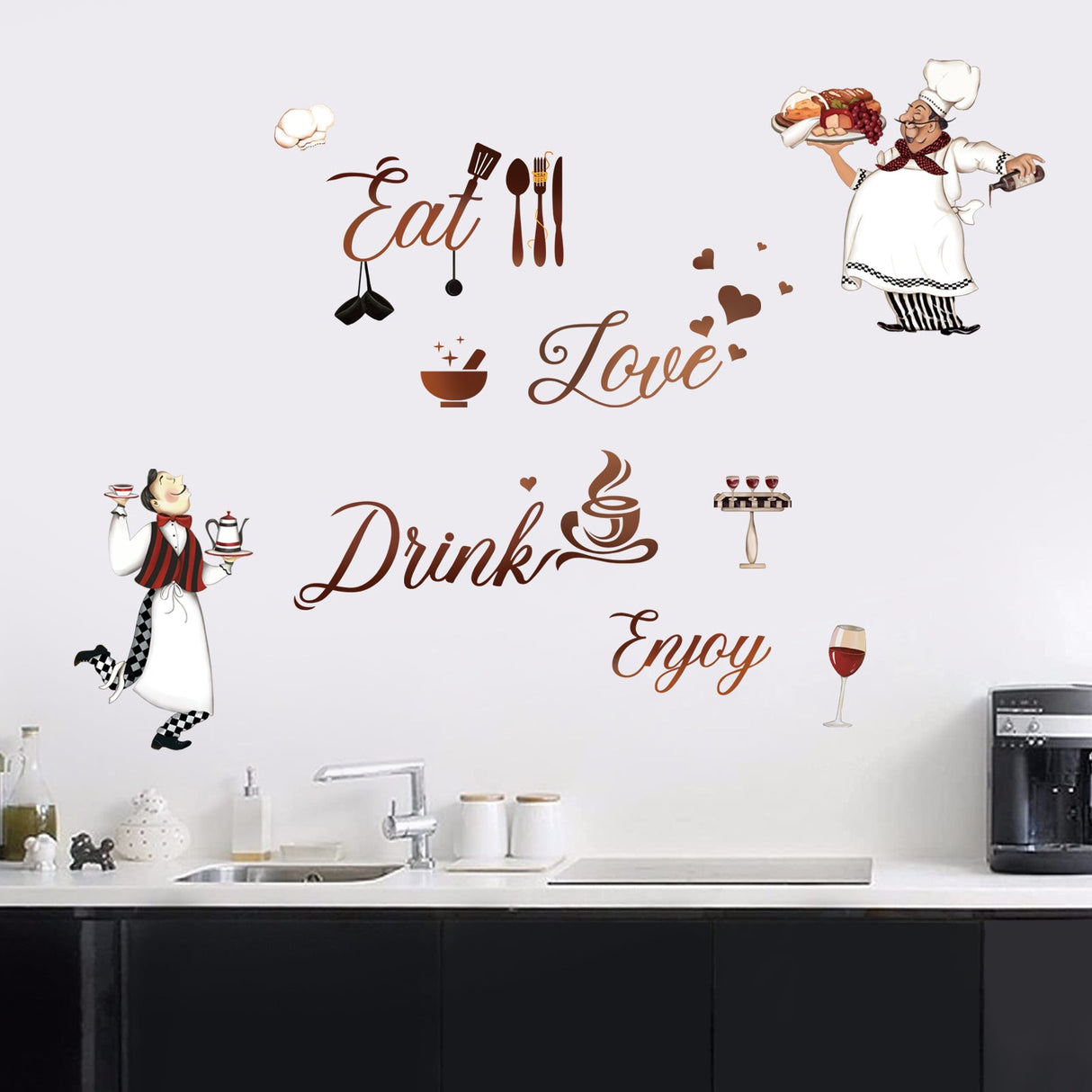 Chef Kitchen Wall Decals