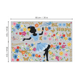 Flower Fairy on the Tree Wall Decals