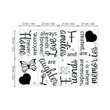 Home is where Love resides Wall Decals