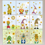Summer Sunflower Window Decals