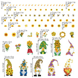 Summer Sunflower Window Decals