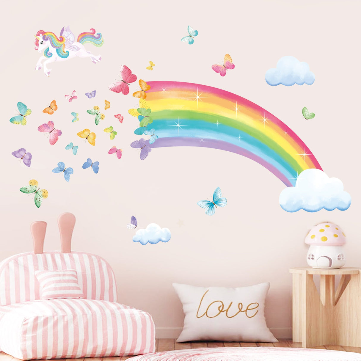 Rainbow Wall Decals