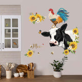 Farm Animals Cow Wall Decals