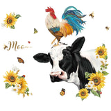 Farm Animals Cow Wall Decals