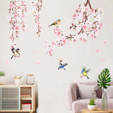 Cherry Blossom Branch Wall Decals