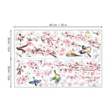 Cherry Blossom Branch Wall Decals