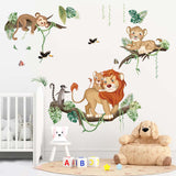 Jungle Animals Wall Decals