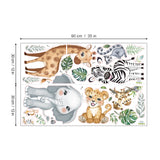 Jungle Animals Wall Decals