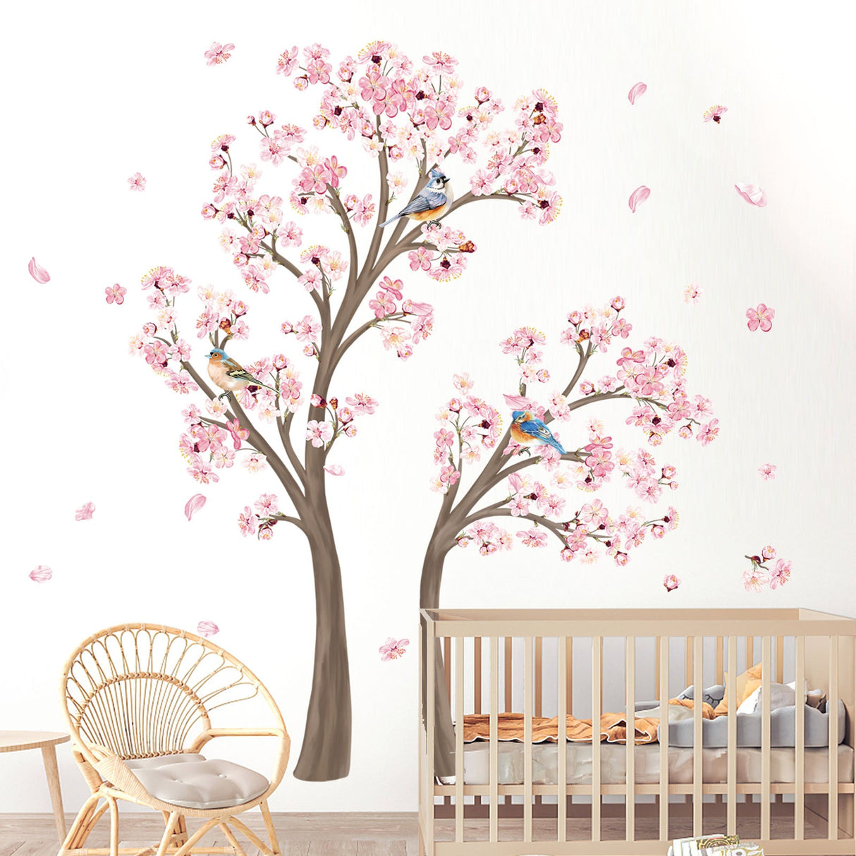 Cherry Blossom Tree Wall Decals