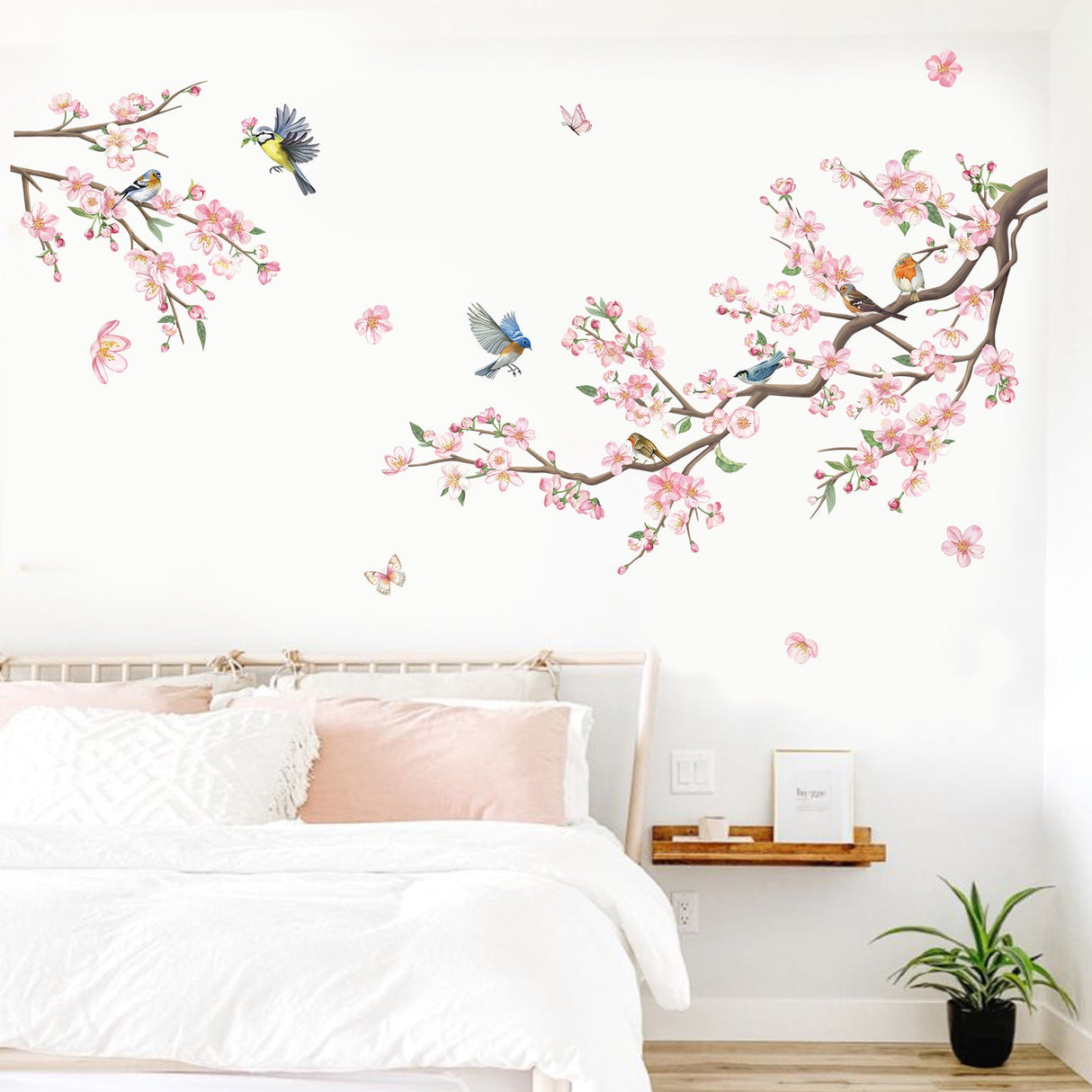 Flower Branch Wall Decals