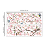 Flower Branch Wall Decals