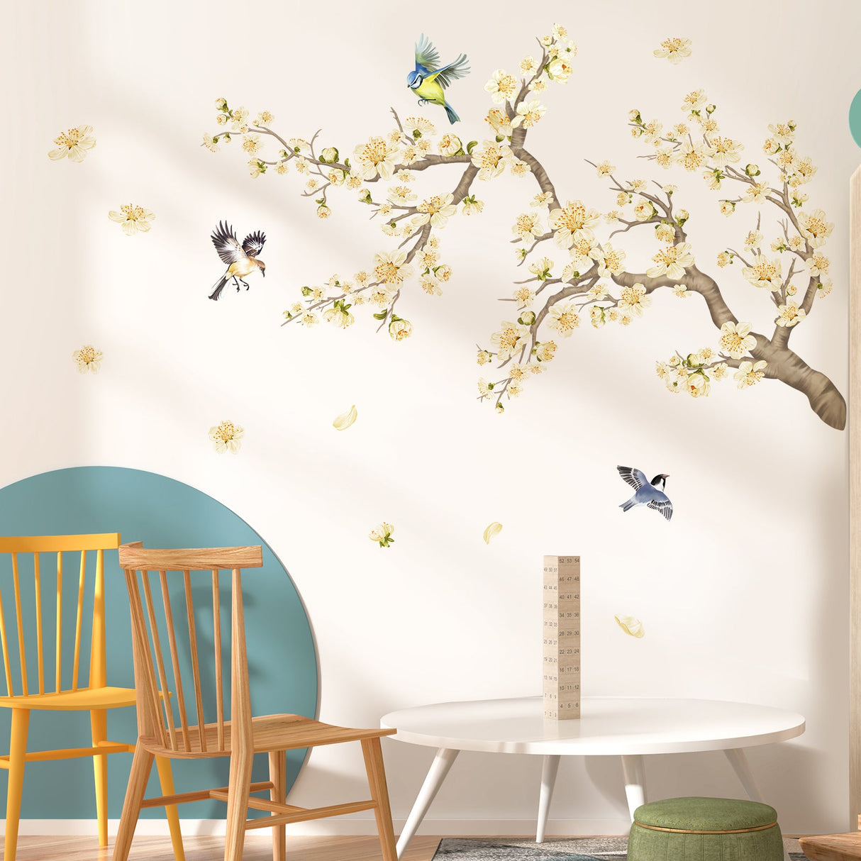 Flower Branch Wall Decals