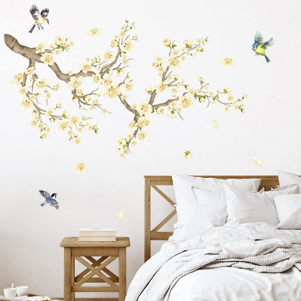 Flower Branch Wall Decals