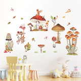 Mushroom Wall Decals