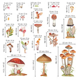 Mushroom Wall Decals