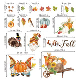 Autumn Thanksgiving Wall Decals