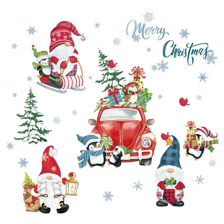 Christmas Window Wall Decals