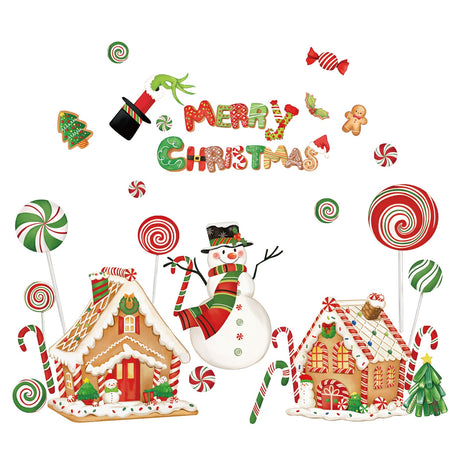 Christmas Window Wall Decals