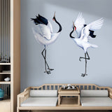 White Crane Wall Decals