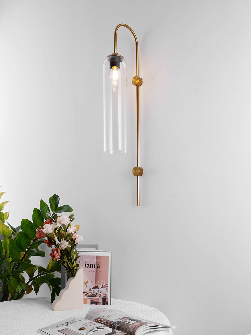 Glass Wall Sconce