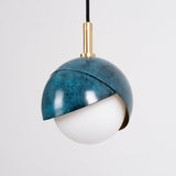 Blue Drop Pendant Light