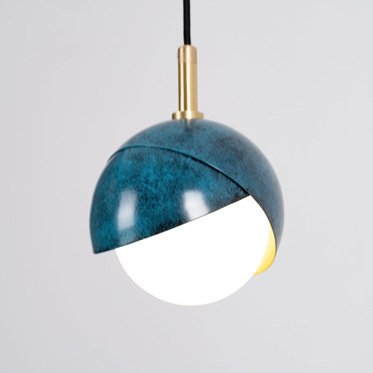 Blue Drop Pendant Light