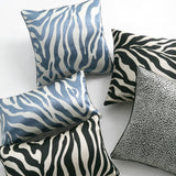 Cushion Cover Decorative Pillow Case Modern Simple Animal Collection Zebra Leopard Geometric Jacquard Bedding Coussin