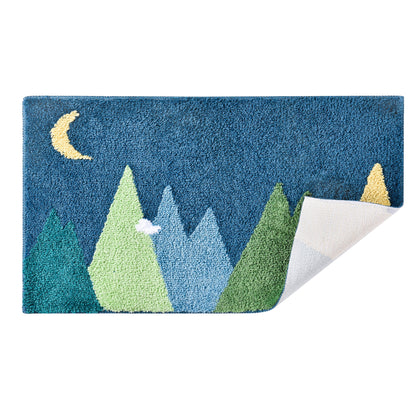 Green Jungle Bath Mat