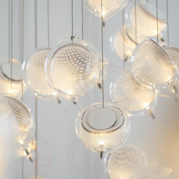 Mesh Glass Pendant Light