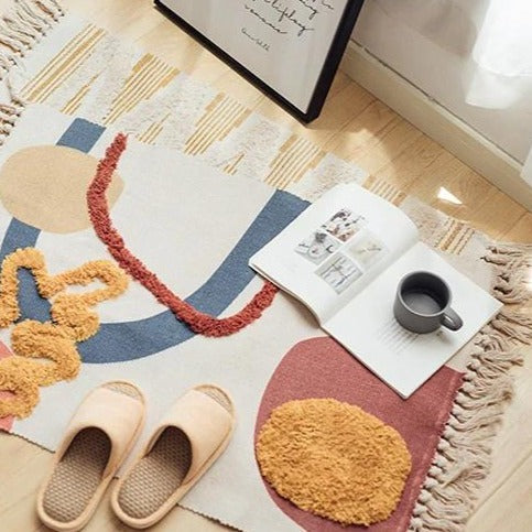 Erin Abstract Accent Rug