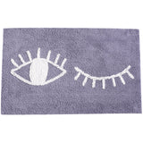 Eye Closed Bath Mat