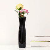 Black Stylish cheongsam Porcelain Vase