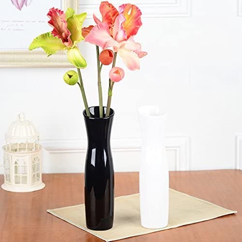 Black Stylish cheongsam Porcelain Vase