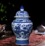 Blue Classic Porcelain Vase