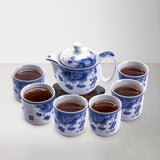 Blue Chinese Porcelain Tea Set