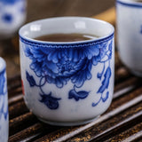 Blue Chinese Porcelain Tea Set