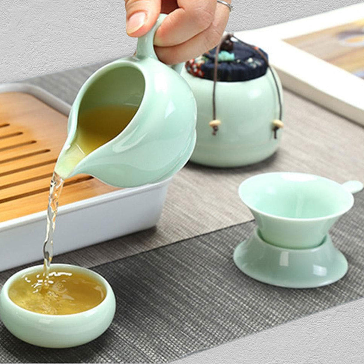 Portable Travel Tea Set