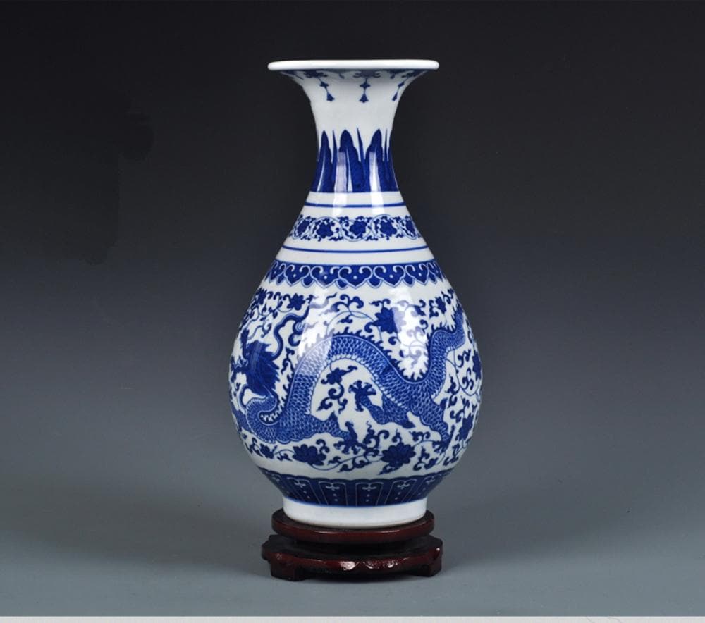 Blue Small Porcelain Vase