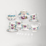 15 Pieces European RetroTea Set