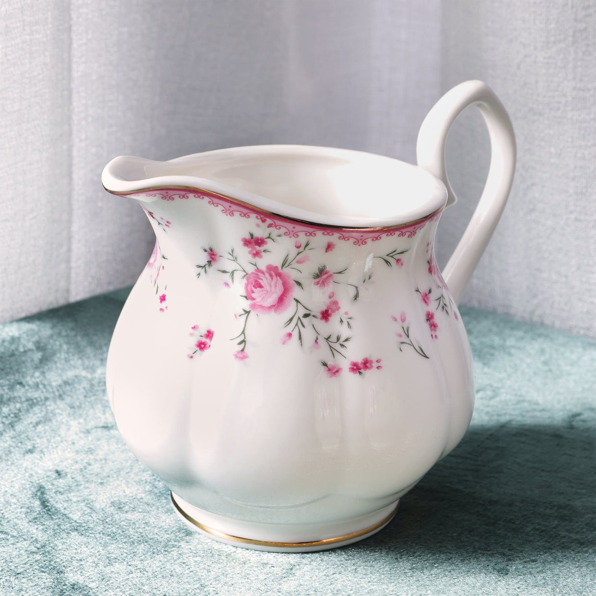 Blue Flowers Porcelain Tea Set