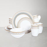 Grey Porcelain Dinner Set