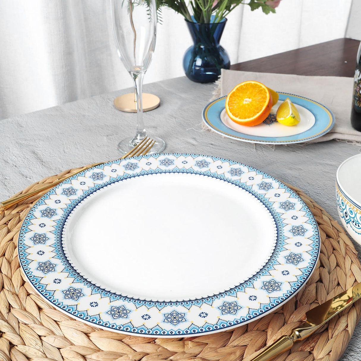 Cloud Grain Porcelain Dinner Set