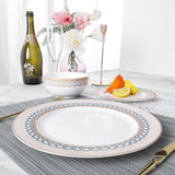 Brown Porcelain Dinner Set