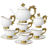 15 Pieces British Porcelain Tea Set