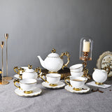 15 Pieces British Porcelain Tea Set