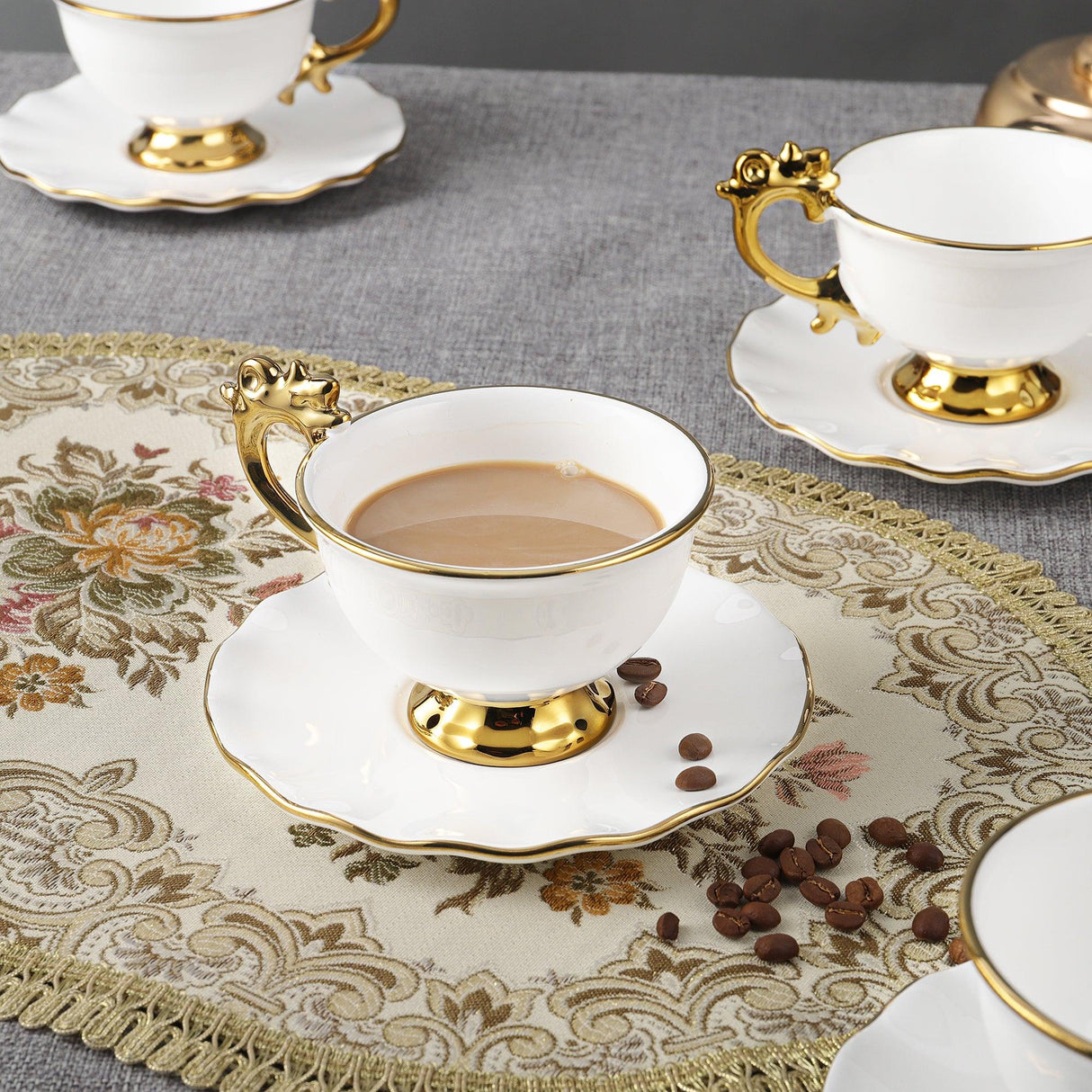 15 Pieces British Porcelain Tea Set